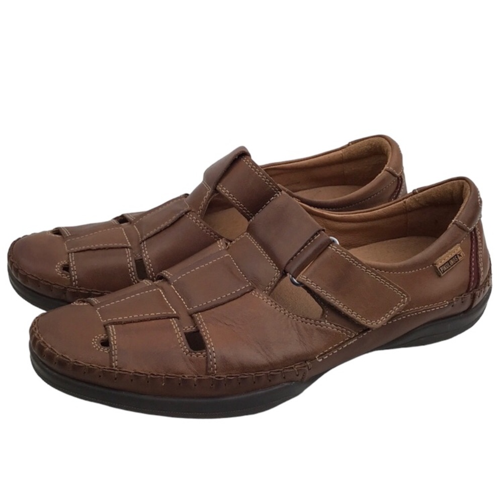 PIKOLINOS San Telmo Leather Fisherman Sandals